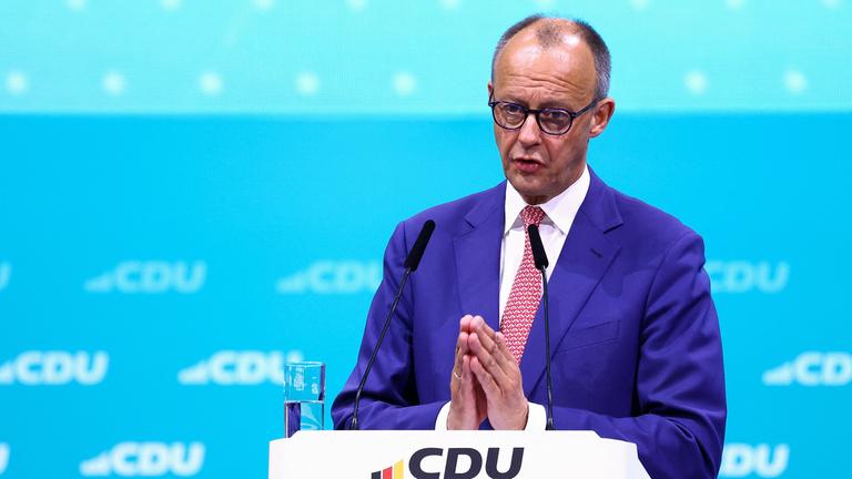 Friedrich Merz beim CDU-Parteitag