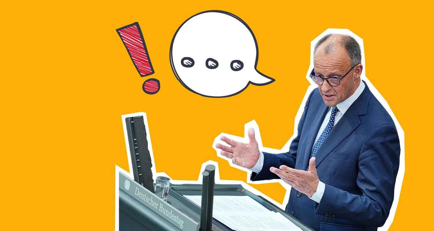 Kanzler Merz hat zum ersten Mal seine Pläne vorgestellt.