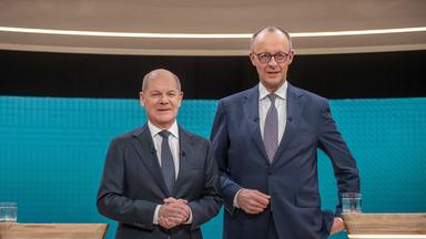 Olaf Scholz und Friedrich Merz