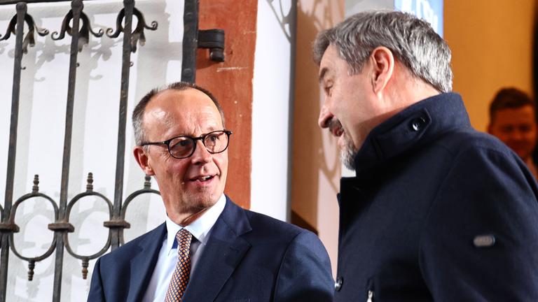 Friedrich Merz und Markus Söder