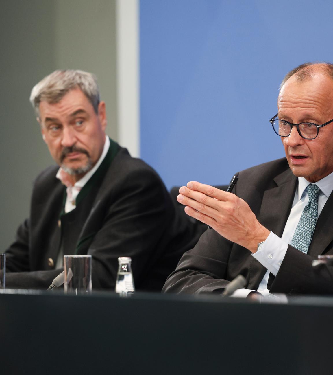 Friedrich Merz und Markus Söder