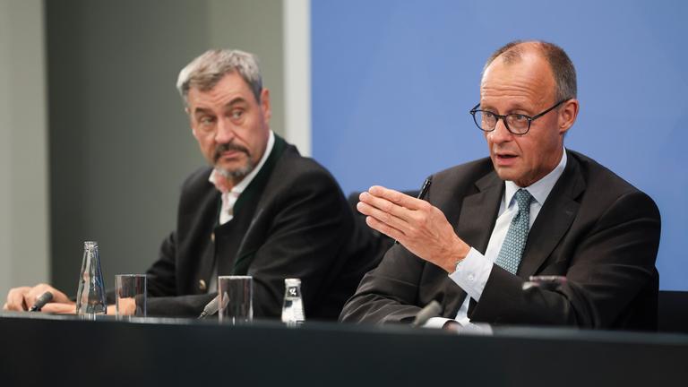 Friedrich Merz und Markus Söder