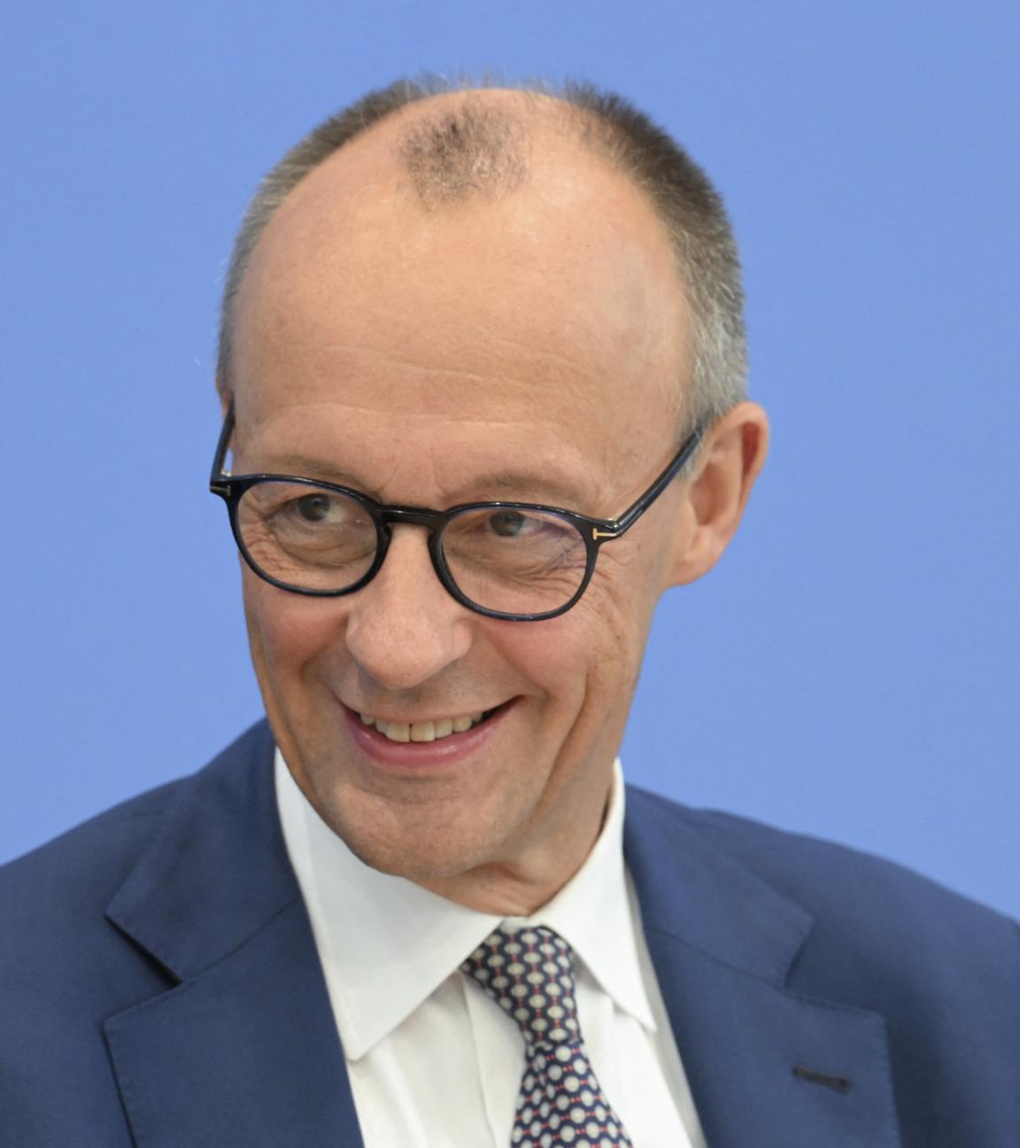 Friedrich Merz bei der BPK