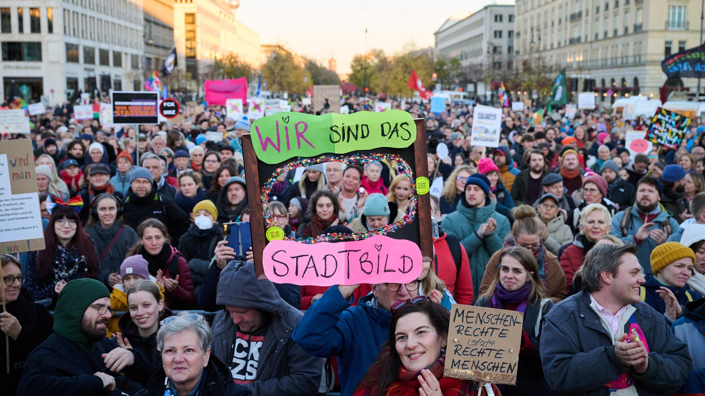 Demonstration in Berlin