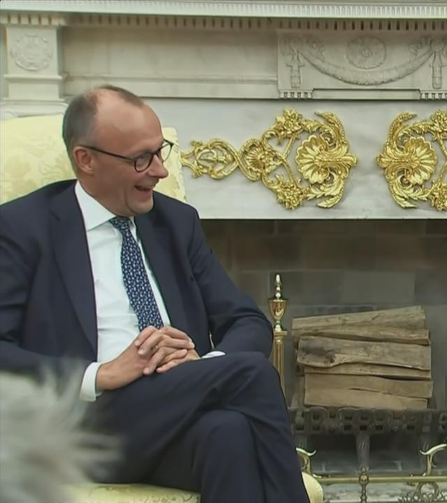 Friedrich Merz zum Antrittsbesuch bei Donald Trump