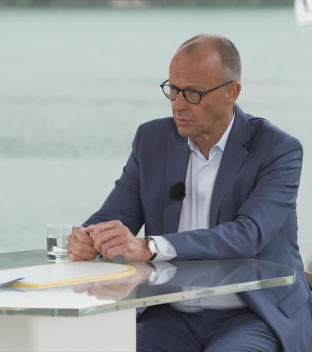 Friedrich Merz im ZDF-Sommerinterview