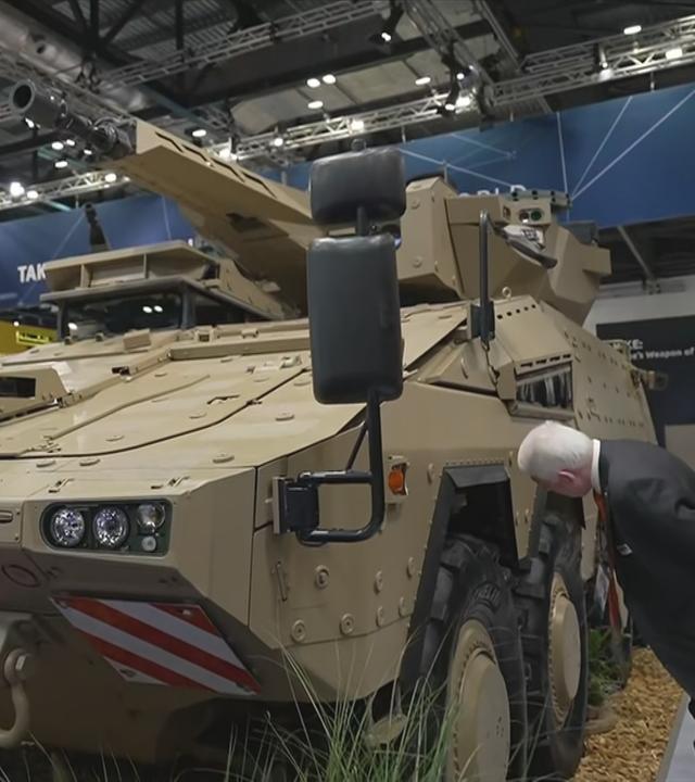Rüstungsmesse DSEI