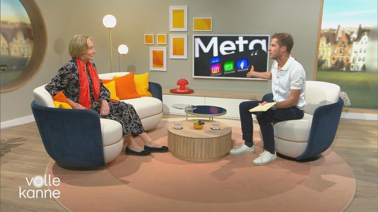 Florian Weiss und Bettina Gayk im Gespräch