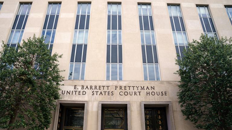 Das E. Barrett Prettyman Gerichtsgebäude in Washington.