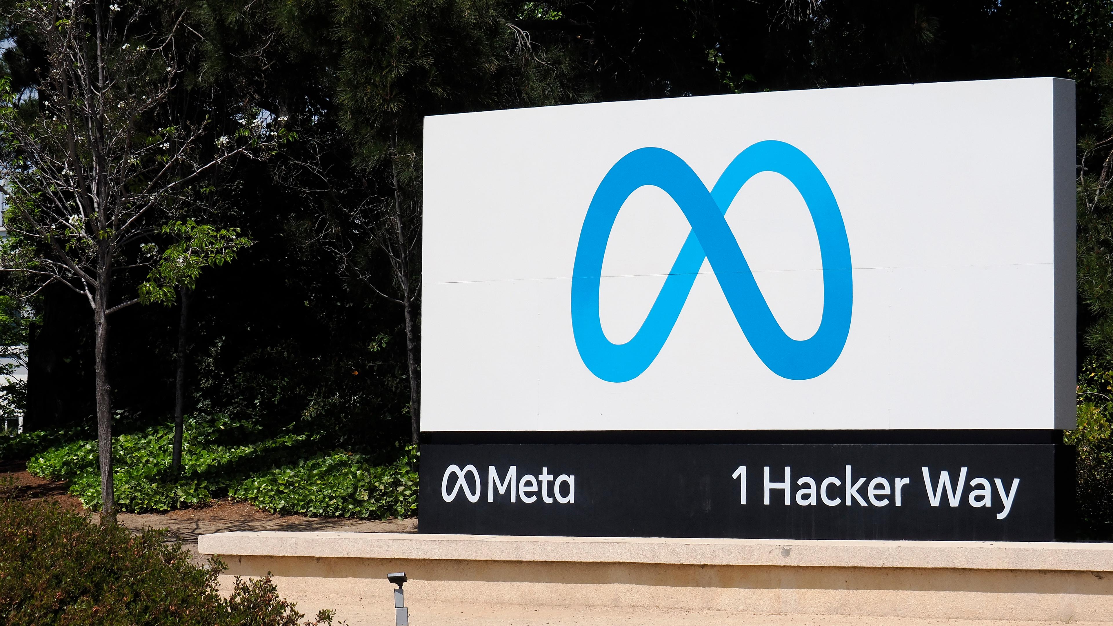 Das Meta Logo.