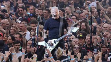 James Hetfield Sänger und Gitarrist der Band Metallica im Olympiastadion in Berlin am 30.05.2026.