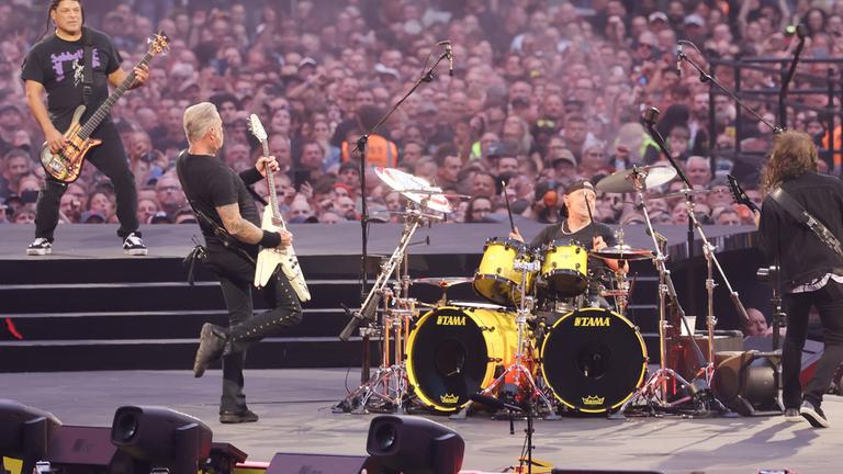Metallica Live im Olympiastadion in Berlin am 30.05.2026.