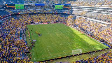 Luftbild des Metlife Stadions in New Jersey