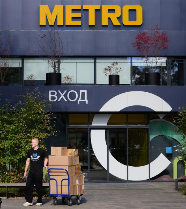 Metro-Filiale in Russland