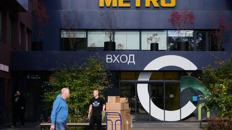 Metro-Filiale in Russland