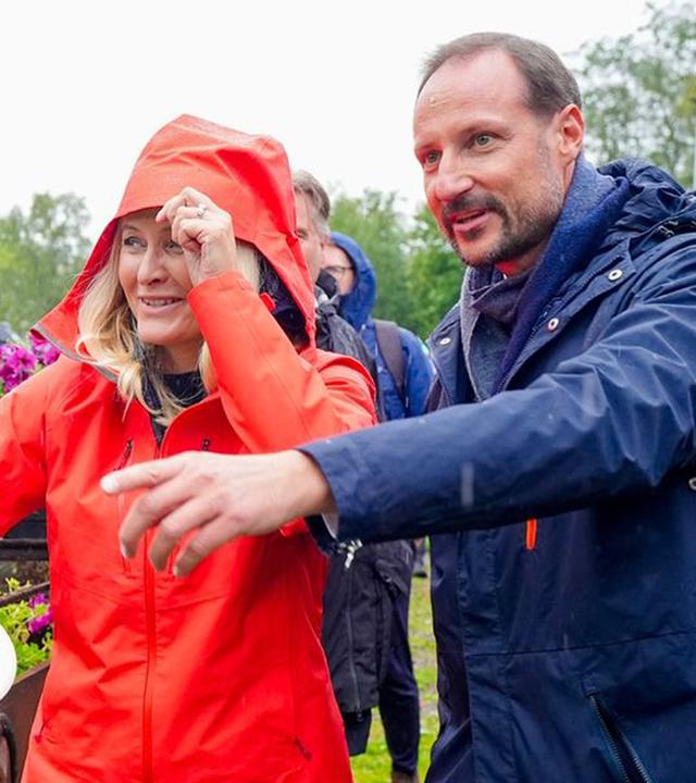 Kronprinz Haakon und Mette-Marit in Norwegen