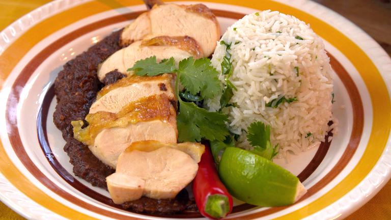 Mexikanisches Hähnchen "Pollo con mole"