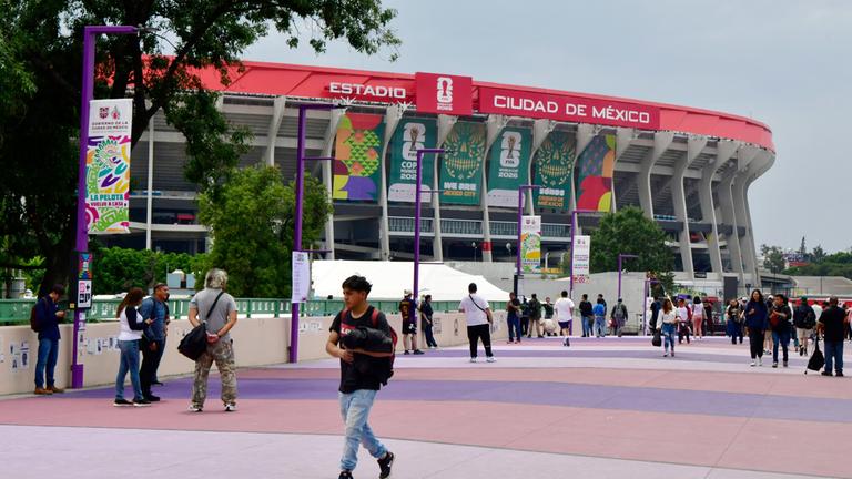 Das Mexiko-Stadt-Stadion vor der WM 2026.