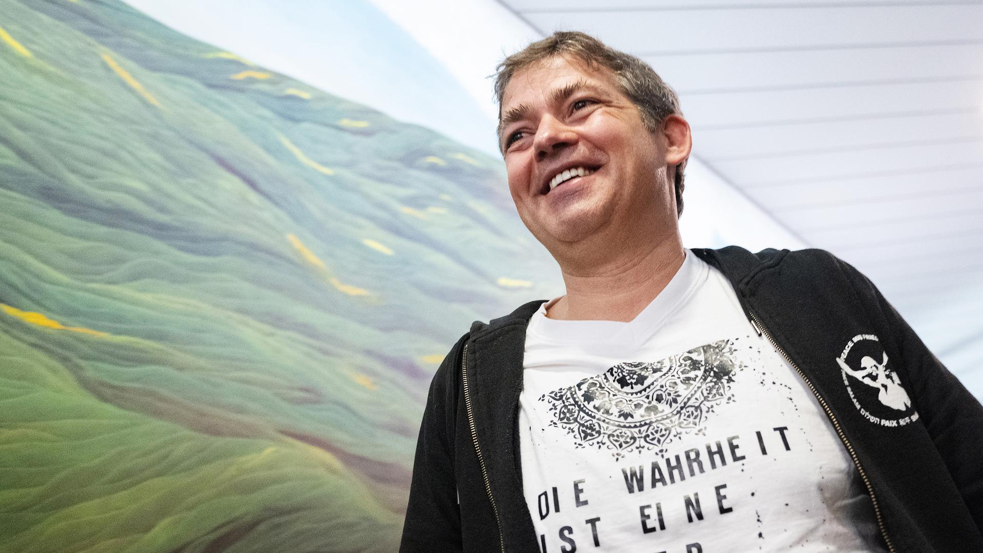 Michael Ballweg, audfgenomme am 17.03.2025