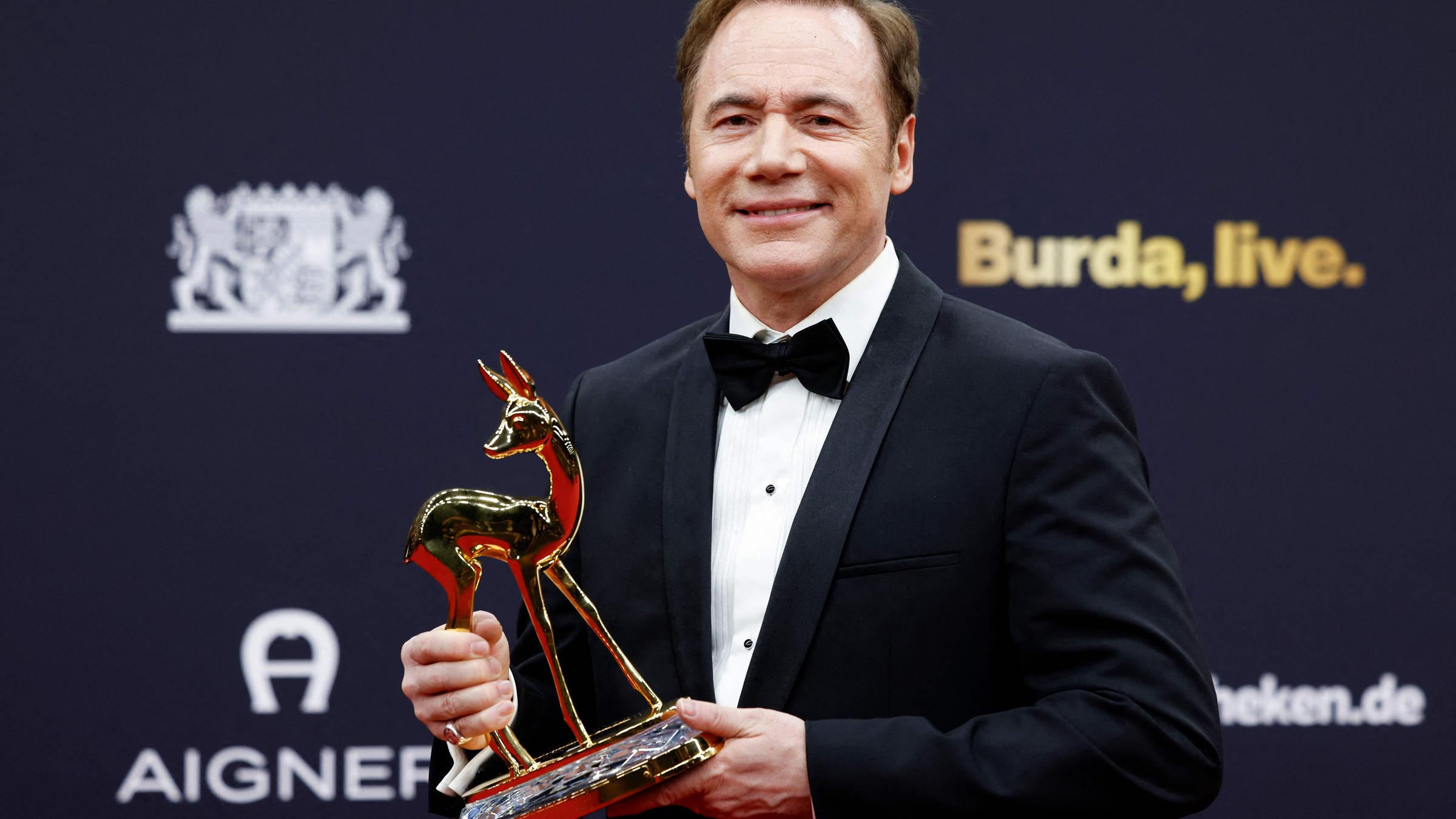 Schauspieler und Comedian Michael "Bully" Herbig mit Bambi.