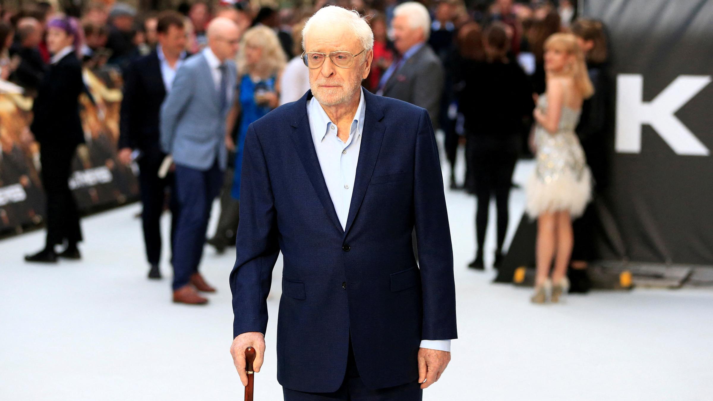 Michael Caine 2018 in London bei einer Filmpremiere