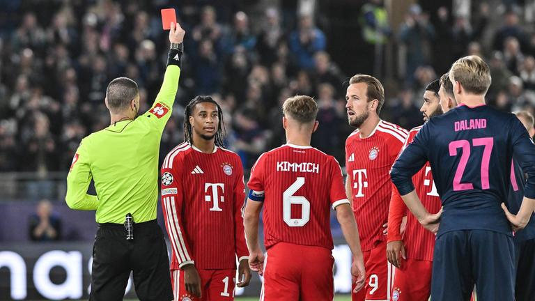 Rote Karte für Michael Olise