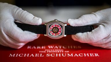SWITZERLAND-LUXURY-AUCTION-F1-SCHUMACHER