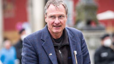 Michael Stürzenberger am 16.04.2024 in München.