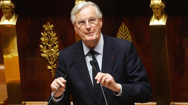 Michel Barnier, aufgenommen am 02.12.2024