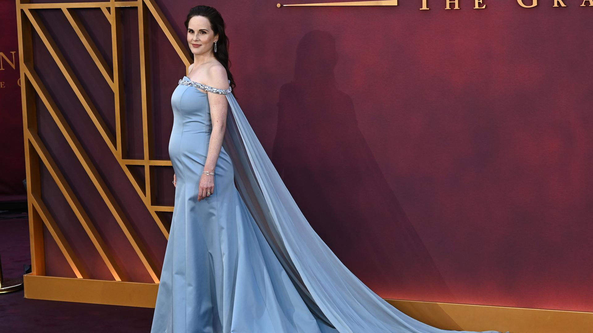 Michelle Dockery auf dem roten Teppich. Die Downton Abbey Darstellerin ist schwanger.