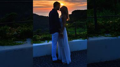 Michelle Hunziker mit ihrem Freund Giulio Berruti