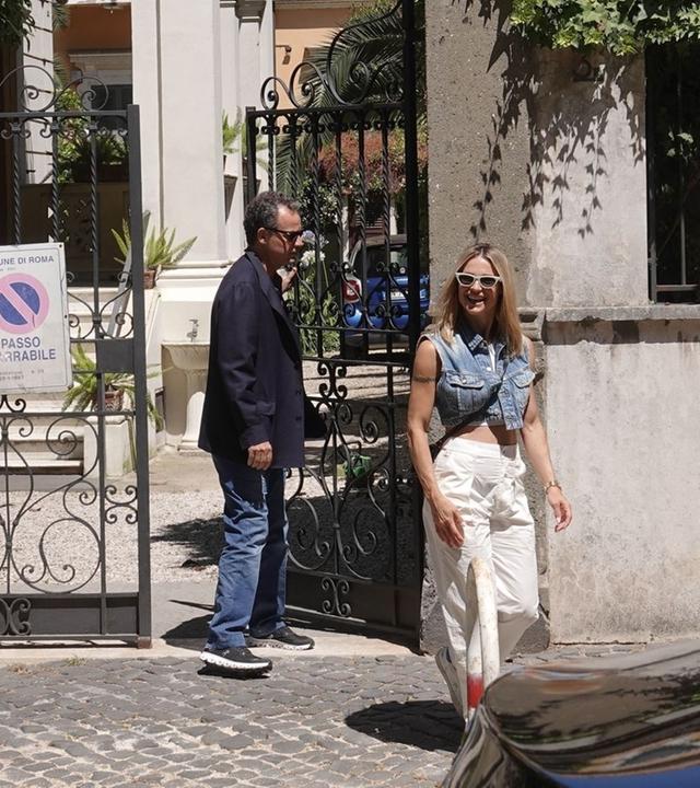 Michelle Hunziker mit ihrem neuen Partner Nino Tronchetti Provera