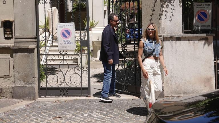 Michelle Hunziker mit ihrem neuen Partner Nino Tronchetti Provera