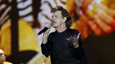 Mick Jagger, Sänger der Band Rolling Stones bei einem Auftritt in Frankreich. (Archiv)
