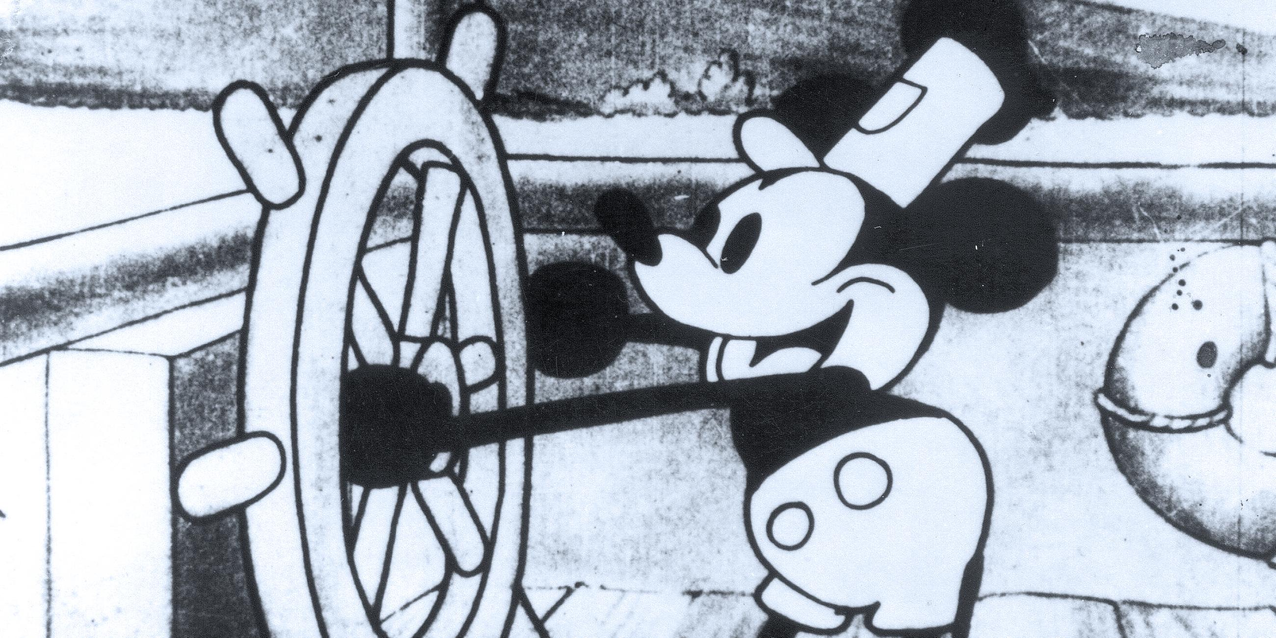 Der erste Mickey Mouse Film aus dem Jahr 1928: Steamboat Willie