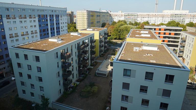 Mehrfamilienhäuser in Berlin-Mitte am 19.09.2018