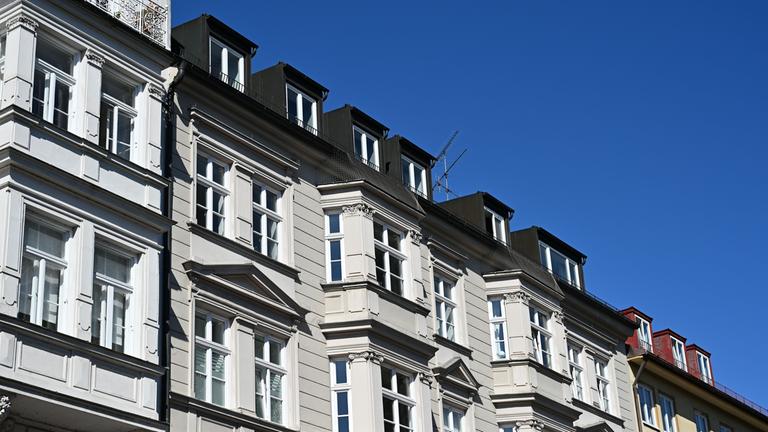 Altbau-Mietshäuser von außen