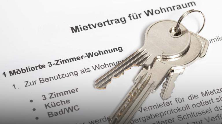Symbolbild: Mietvertrag für möblierte Wohnung