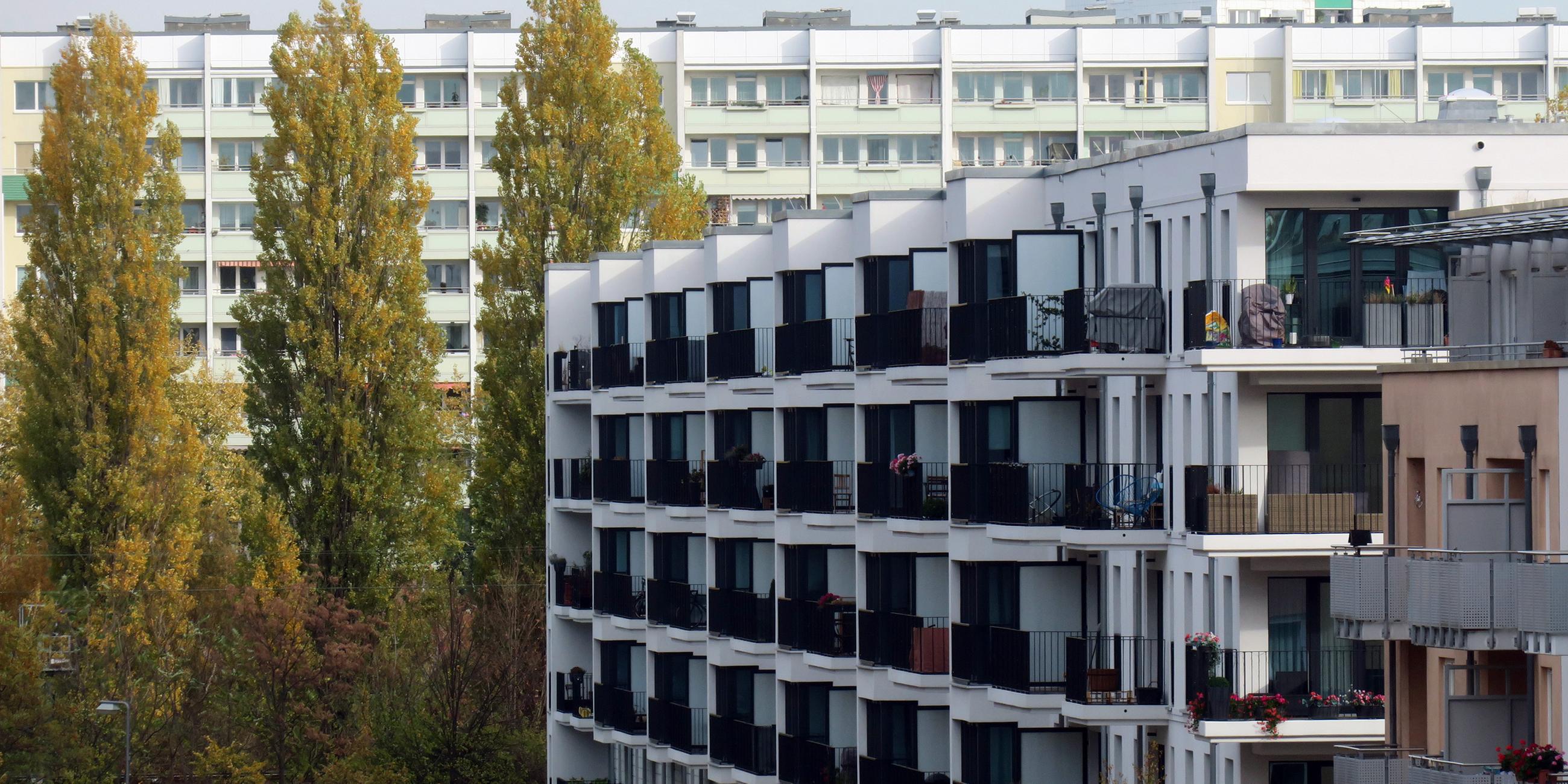 Wohnhäuser mit Mietwohnungen in Lichtenberg, Berlin