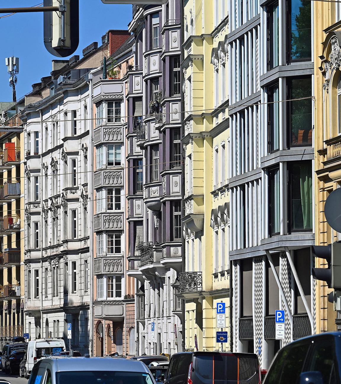 Mietwohnungen in der Widenmayer Strasse in München im Stadtteil 