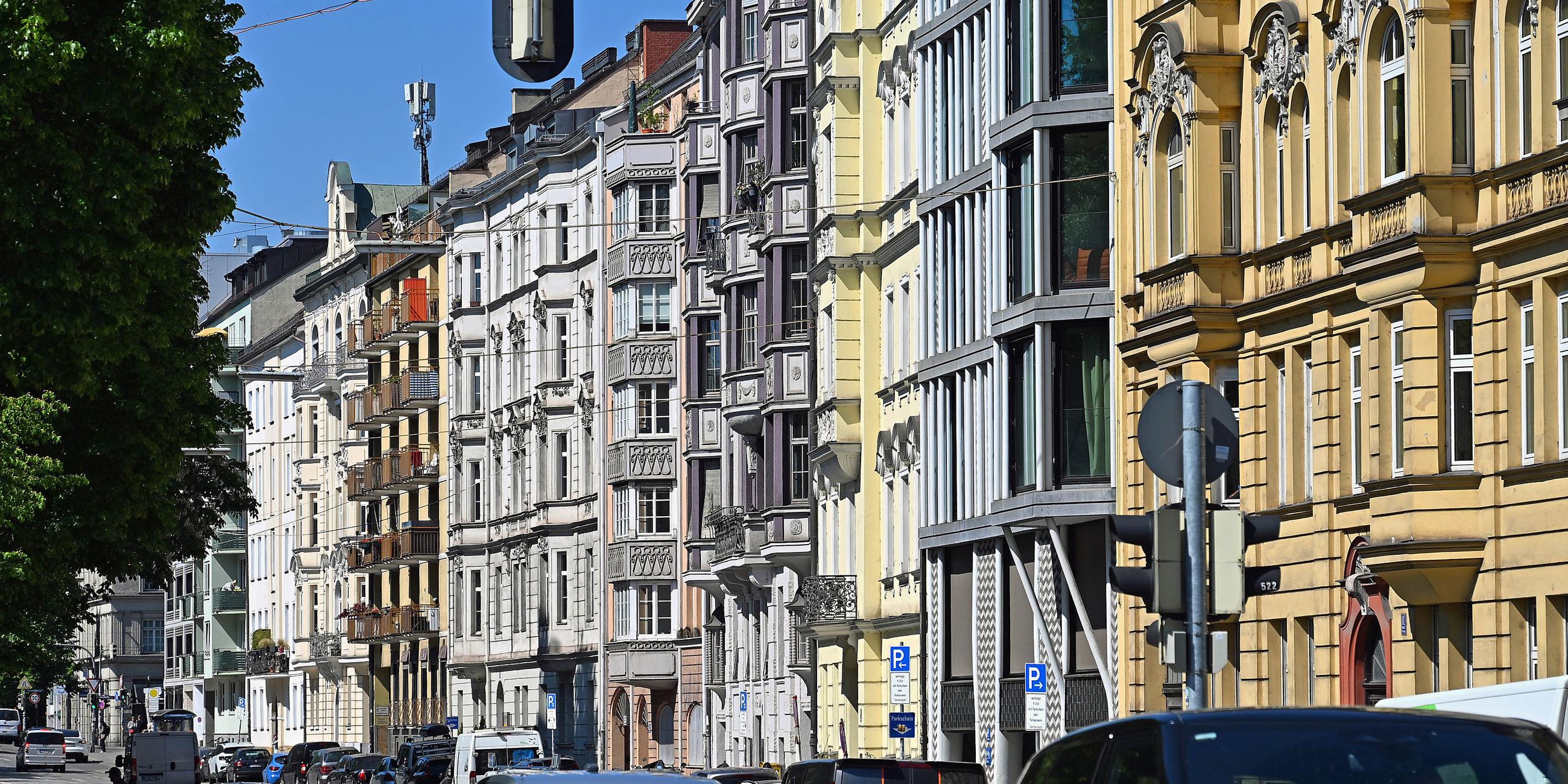 Mietwohnungen in der Widenmayer Strasse in München im Stadtteil 