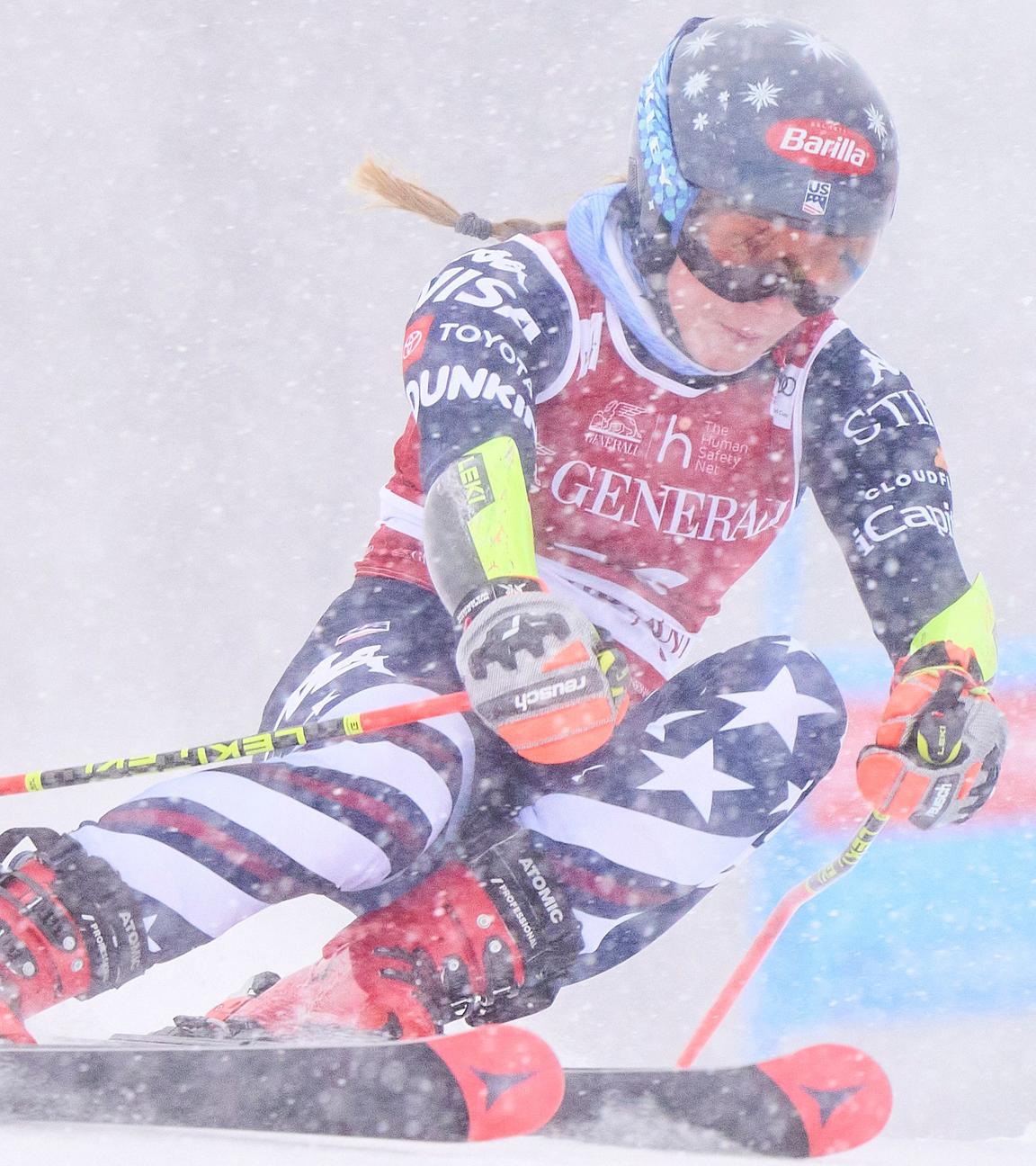 Mikaela Shiffrin in Kanada am 06.12.25