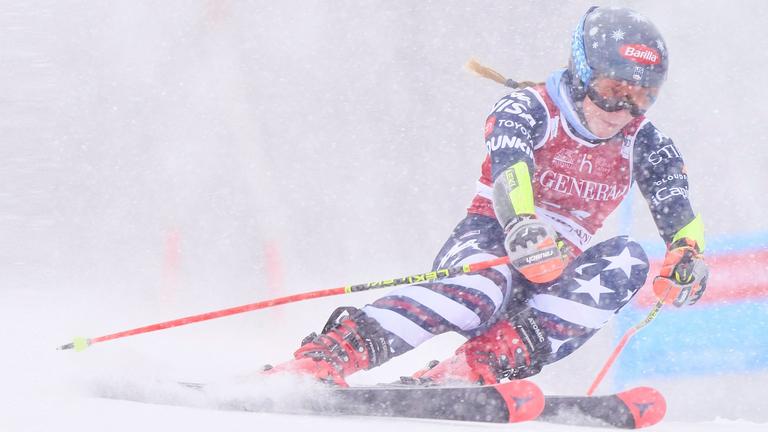 Mikaela Shiffrin in Kanada am 06.12.25