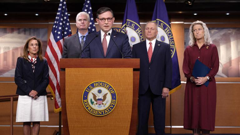 Speaker Johnson Holds Weekly Capitol Hill Press Conference