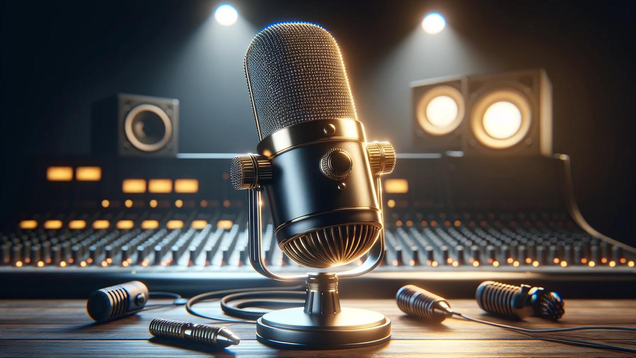 Darstellung eines Mikrofons