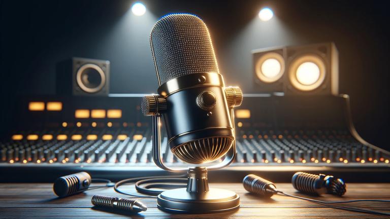 Darstellung eines Mikrofons