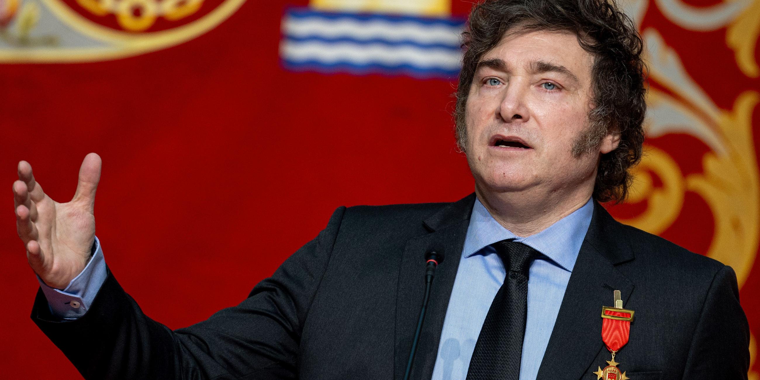 Argentinean President Javier Milei to receive International Medal of Madrid