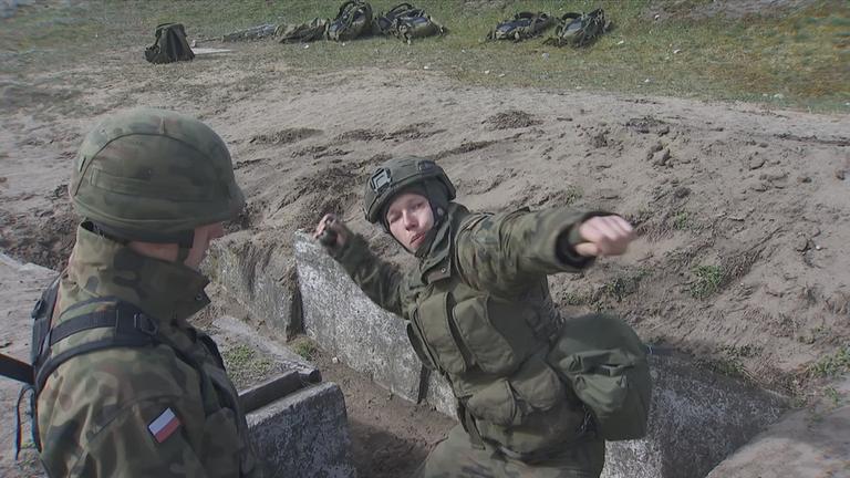 Militärschulungen in Polen