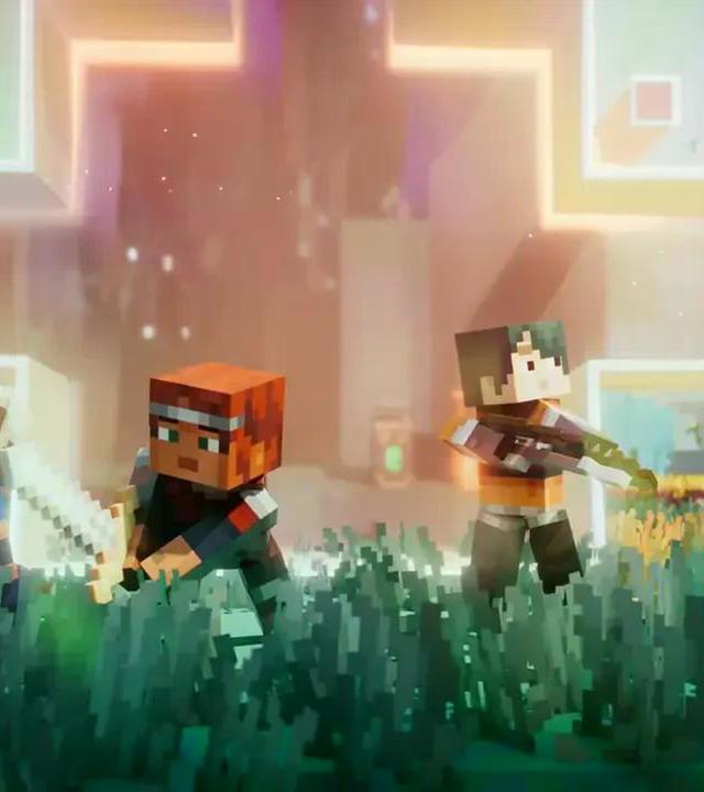 Figuren aus dem Spiel Minecraft Dungeons 2