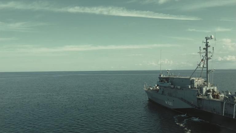 Minensucher der Bundeswehr